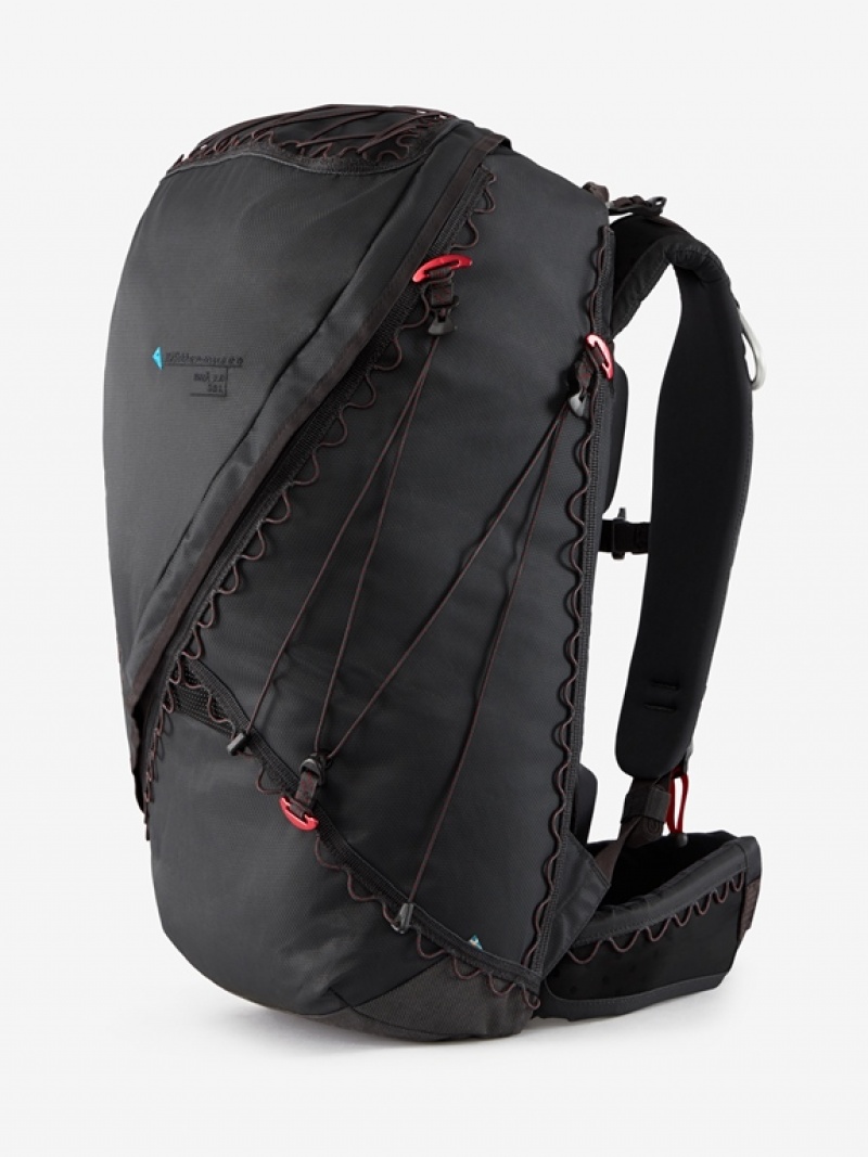 Women Klättermusen Gnå 2.0(33L) Backpack Black | 31078OEIP