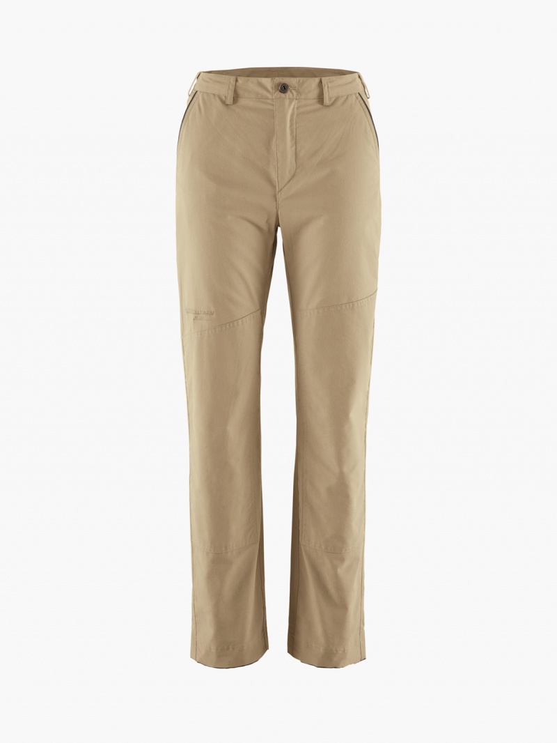 Women Klättermusen Grimm Pants Khaki | 41385KBDQ