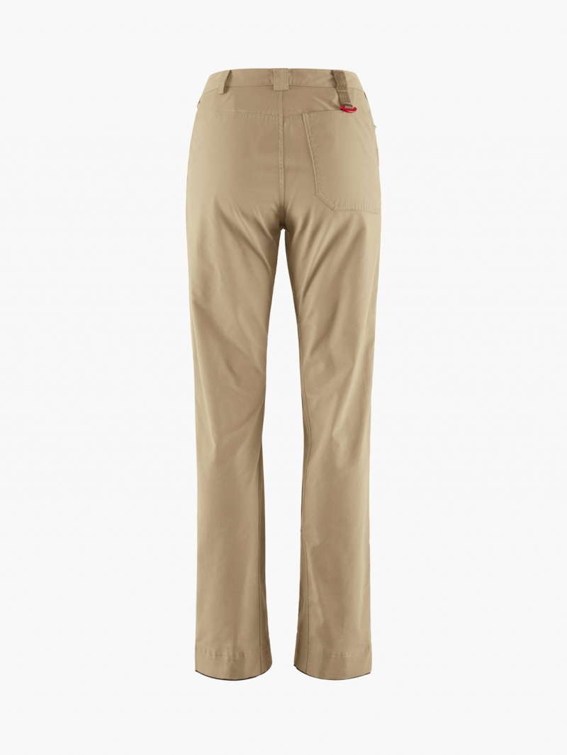 Women Klättermusen Grimm Pants Khaki | 41385KBDQ