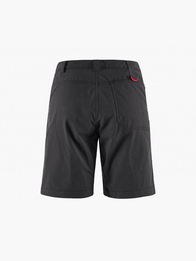 Women Klättermusen Grimm Shorts Black | 47526YZSM