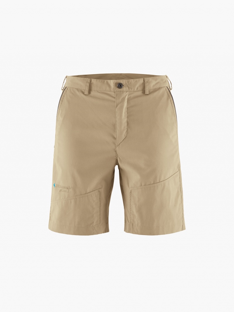 Women Klättermusen Grimm Shorts Khaki | 89154LNWK