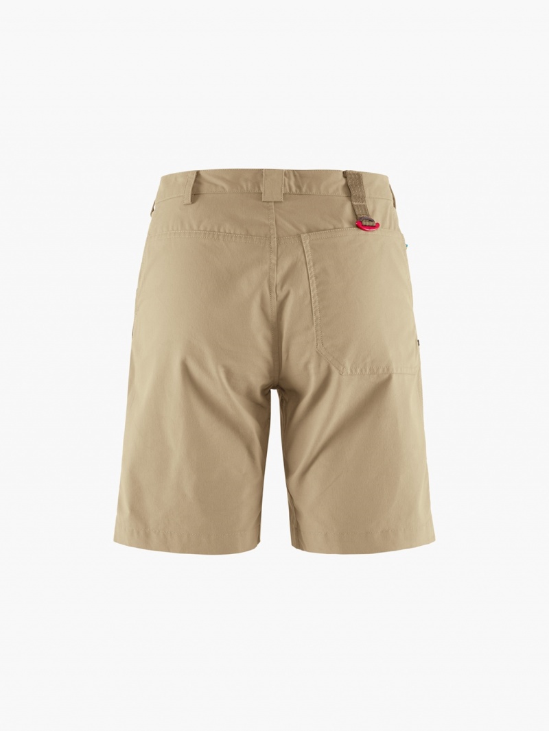 Women Klättermusen Grimm Shorts Khaki | 89154LNWK