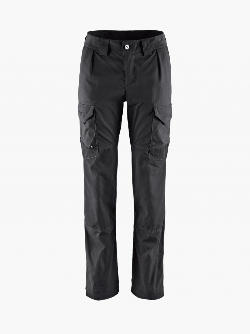 Women Klättermusen Grimner Pants Black | 58396UJLT