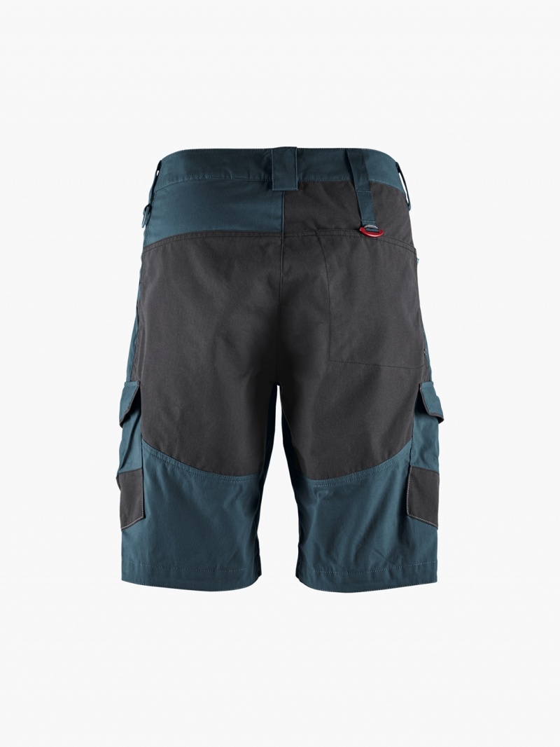 Women Klättermusen Grimner Shorts Blue Black | 13786POHV