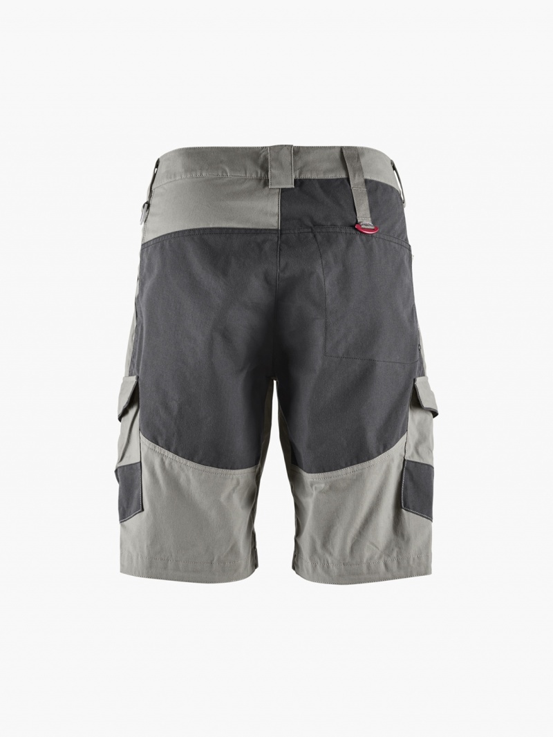 Women Klättermusen Grimner Shorts Grey Black | 10469FGLR