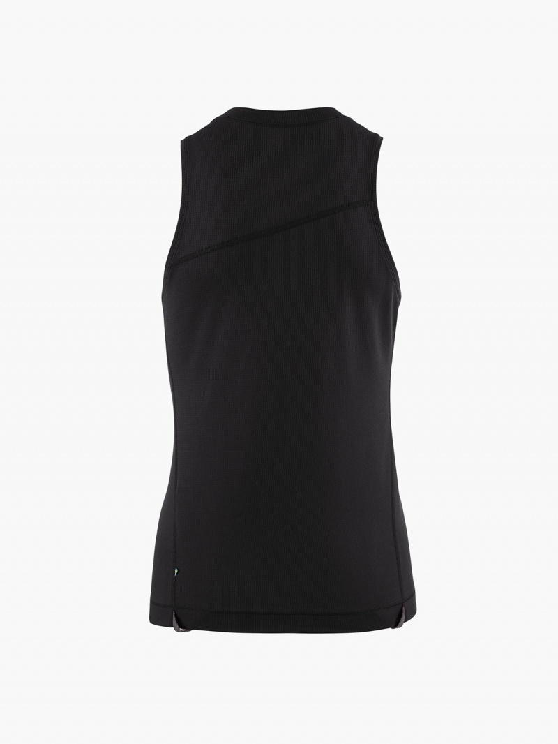 Women Klättermusen Groa T-Shirt Black | 28650AKJE