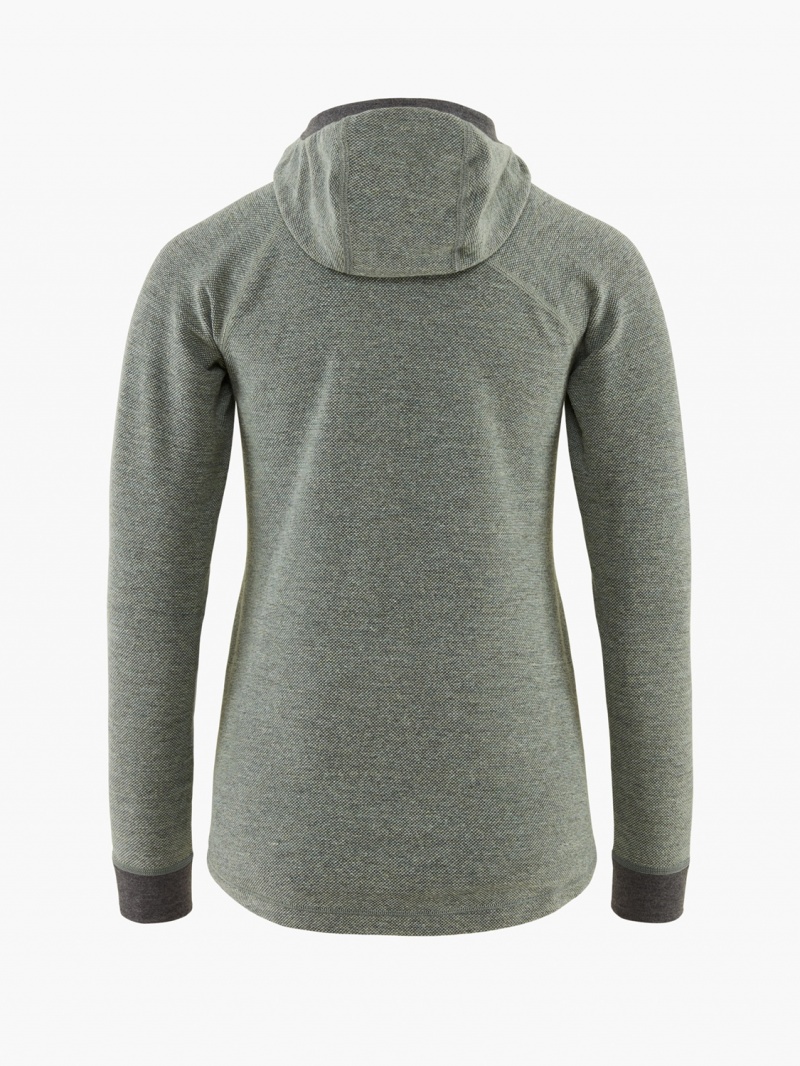 Women Klättermusen Hödur Fleece Green | 43865IPCF