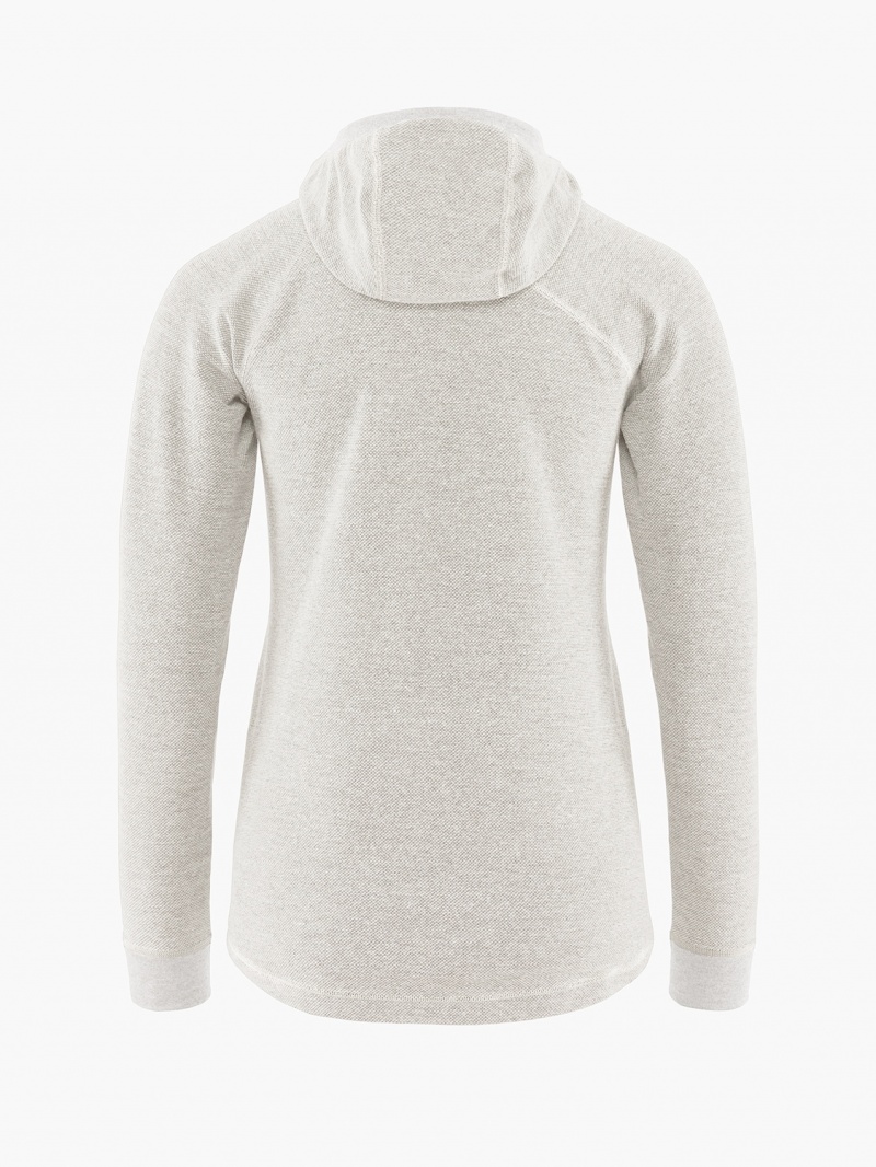 Women Klättermusen Hödur Fleece Grey | 41205HPBK