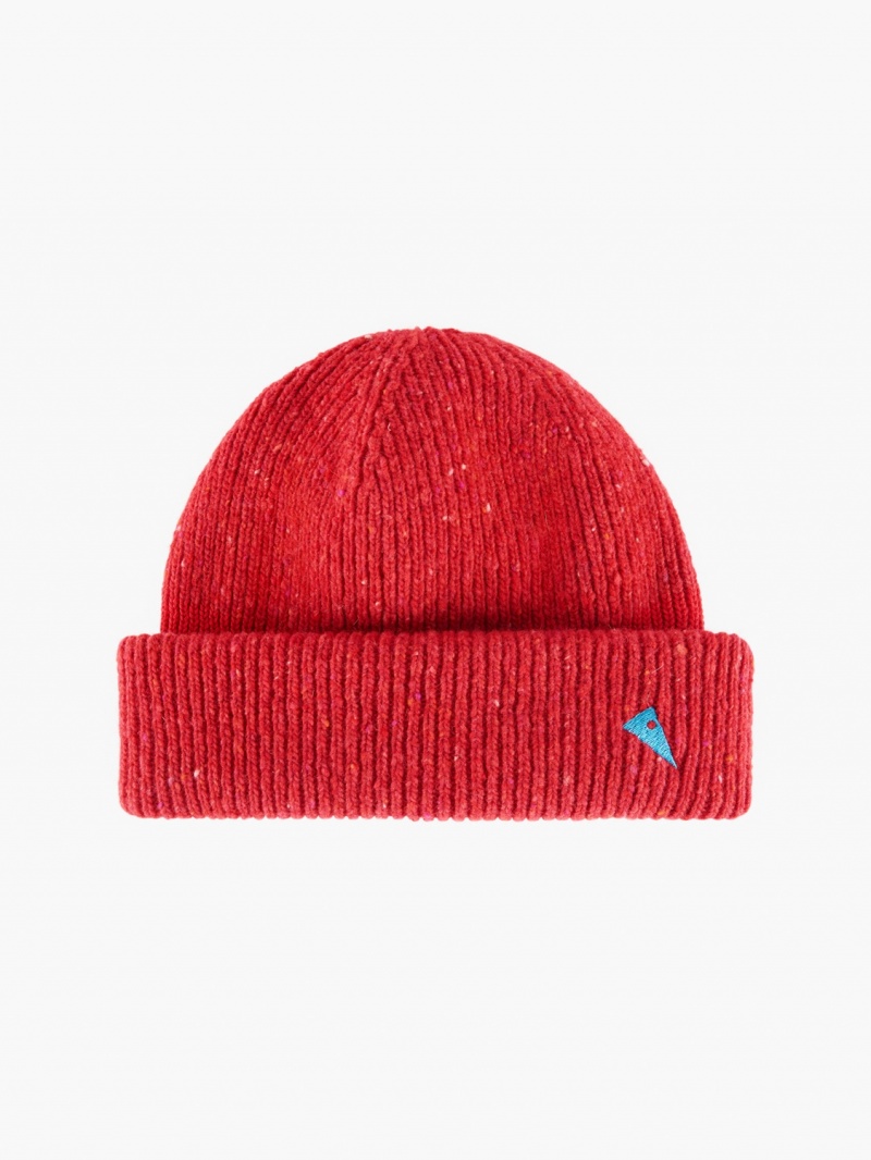 Women Klättermusen Hel Hats Red | 62348QKFU