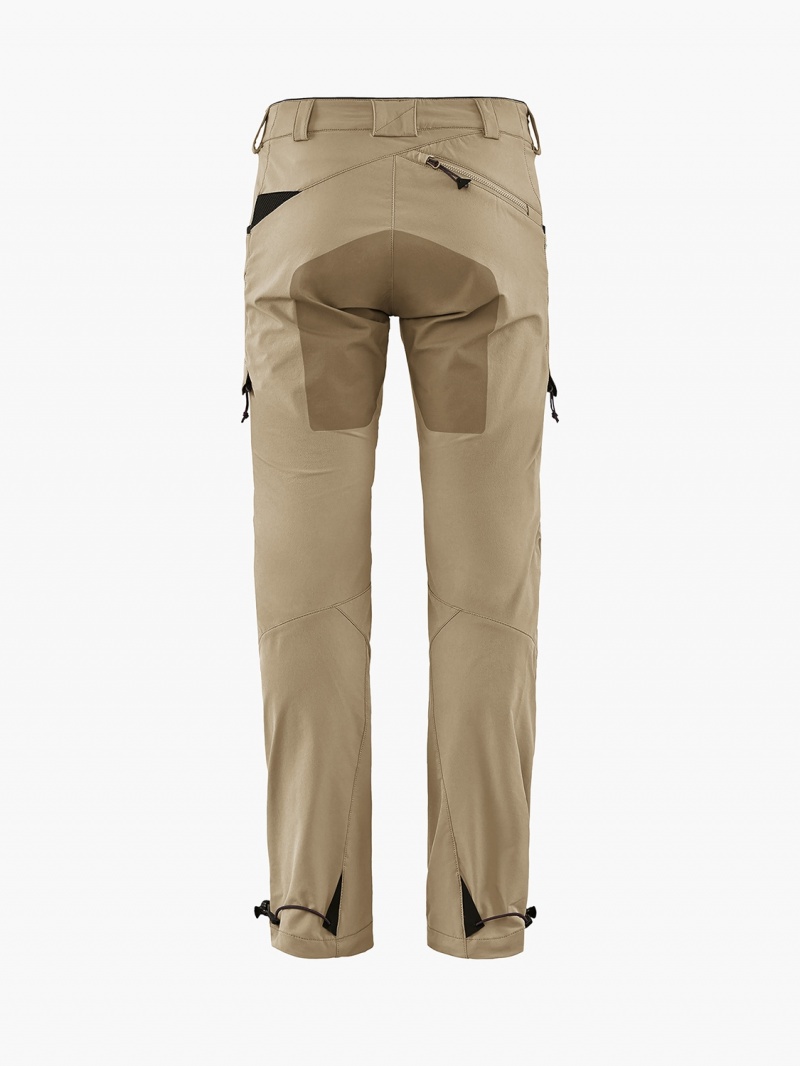 Women Klättermusen Misty 2.0 Pants Dark Khaki | 34197UWPB