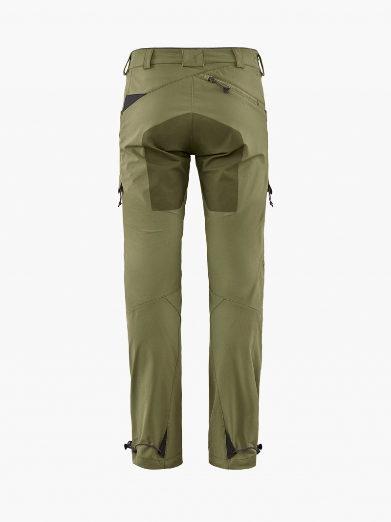 Women Klättermusen Misty 2.0 Pants Green | 29687WBEG