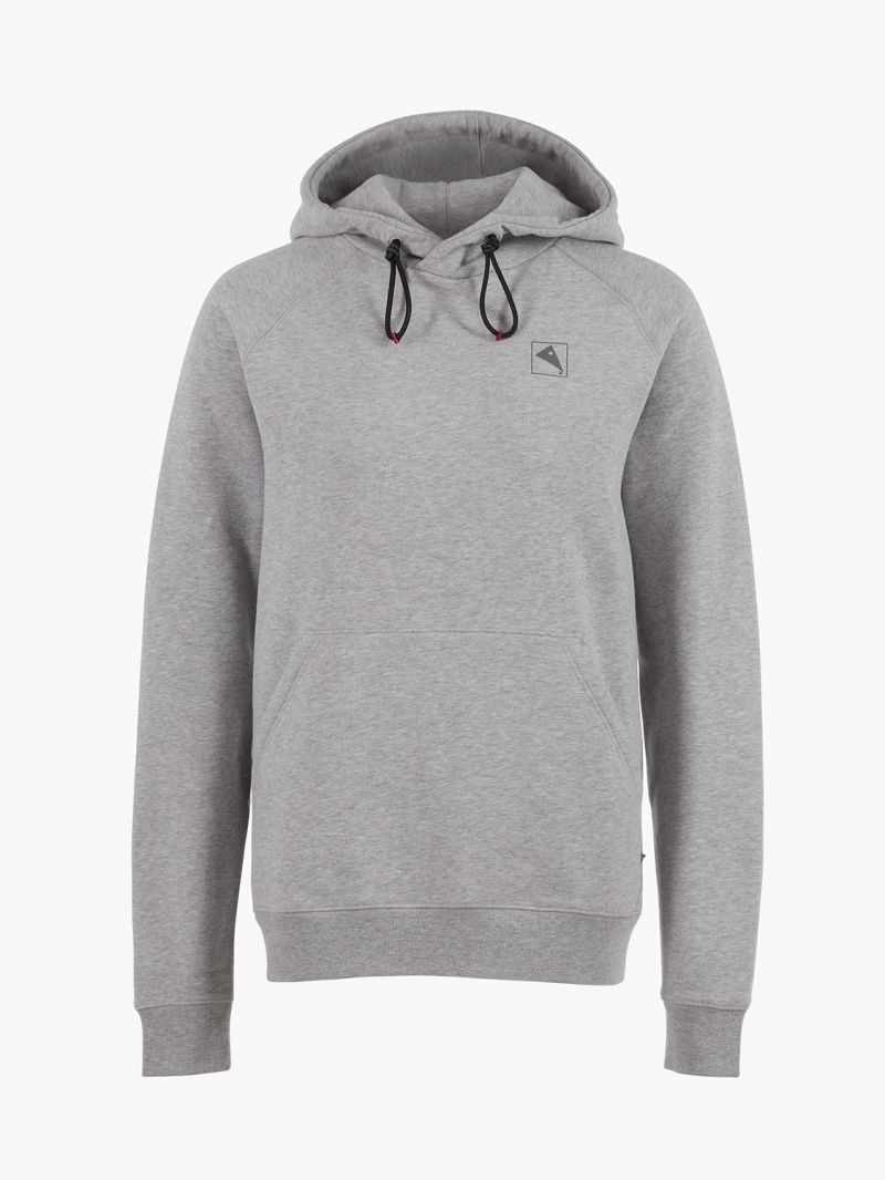 Women Klättermusen Runa Elements Hoodie Grey | 69281GXPN