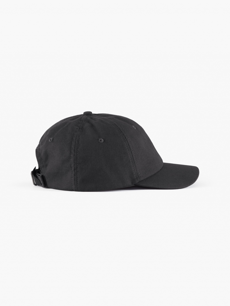 Women Klättermusen Runa Maker Hats Black | 10483FPAO