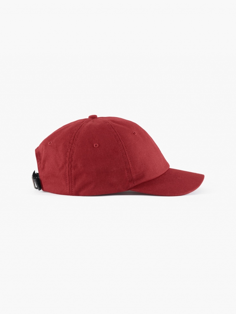 Women Klättermusen Runa Maker Hats Red | 34726PQTA