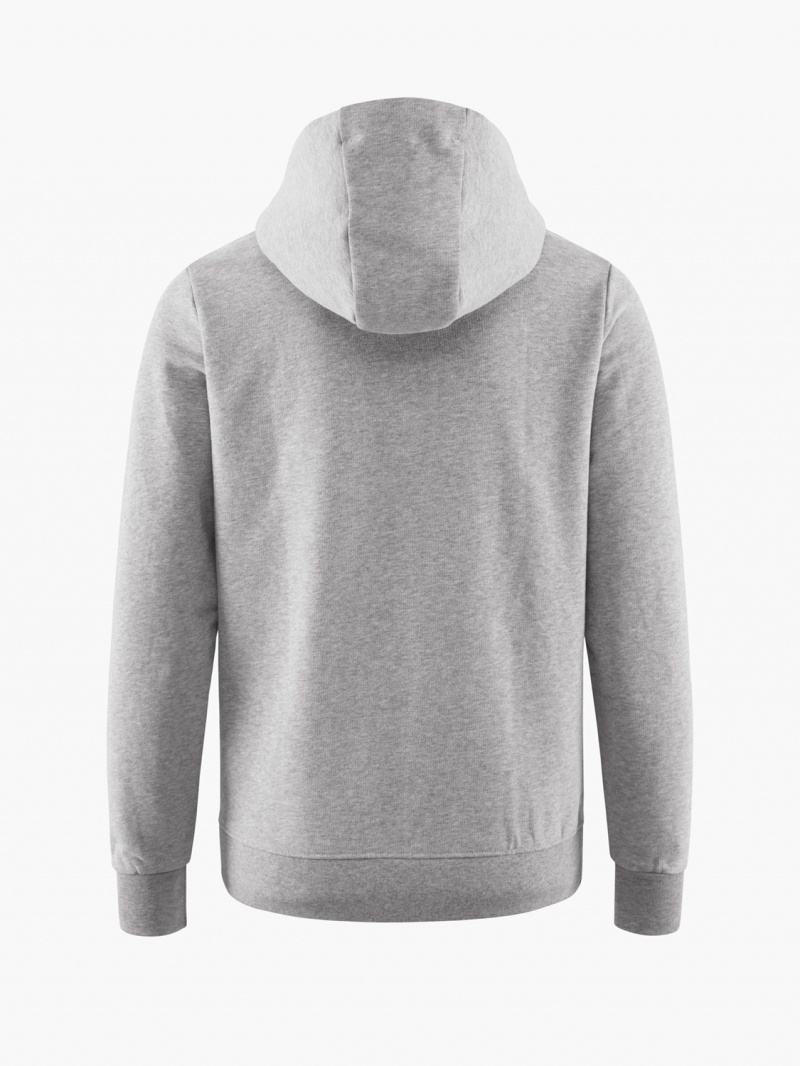 Women Klättermusen Runa Maker Hoodie Sweater Grey | 14562AZRK