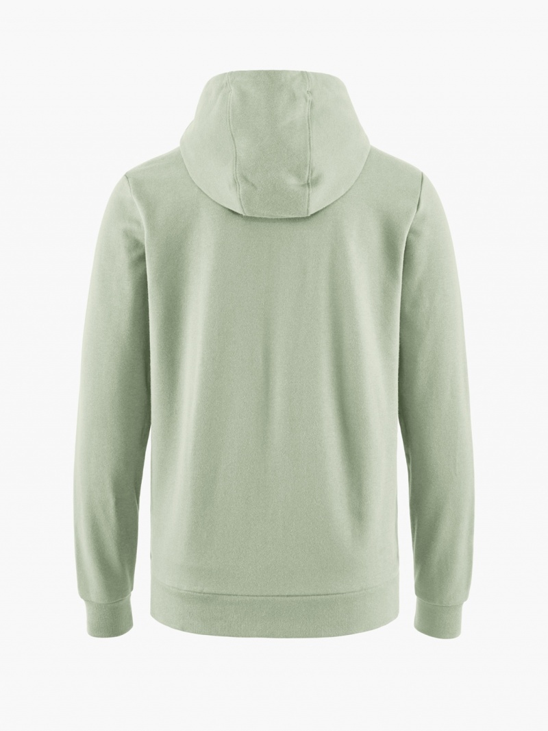 Women Klättermusen Runa Maker Hoodie Sweater Green | 21830PQDE