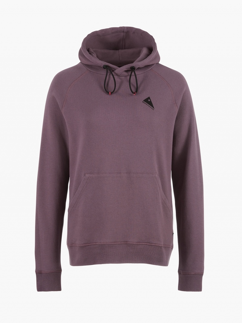 Women Klättermusen Runa Nomad Hoodie Purple | 27659DYQF