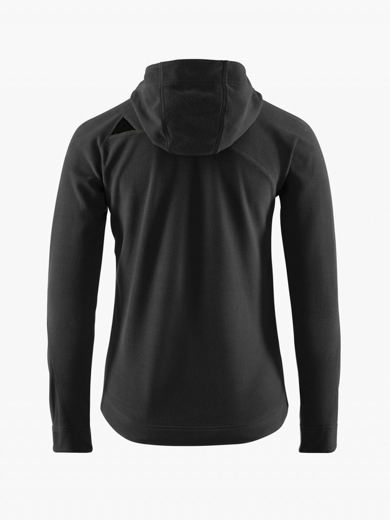 Women Klättermusen Sigyn Fleece Black | 04687PDTZ