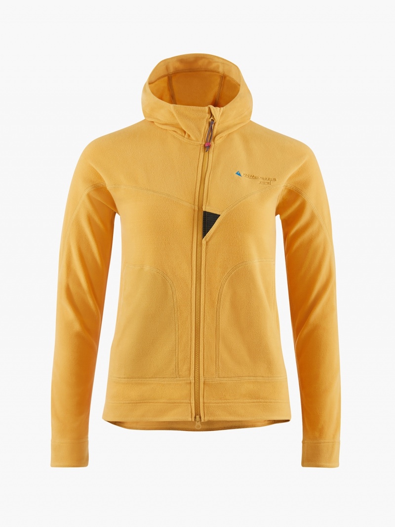 Women Klättermusen Sigyn Fleece Gold | 12683PVGC