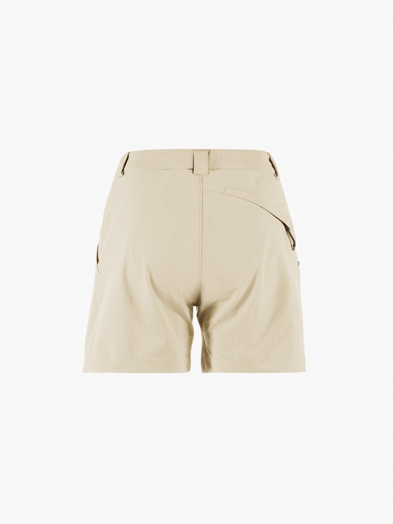 Women Klättermusen Vanadis 3.0 Shorts Beige | 18359PNWB