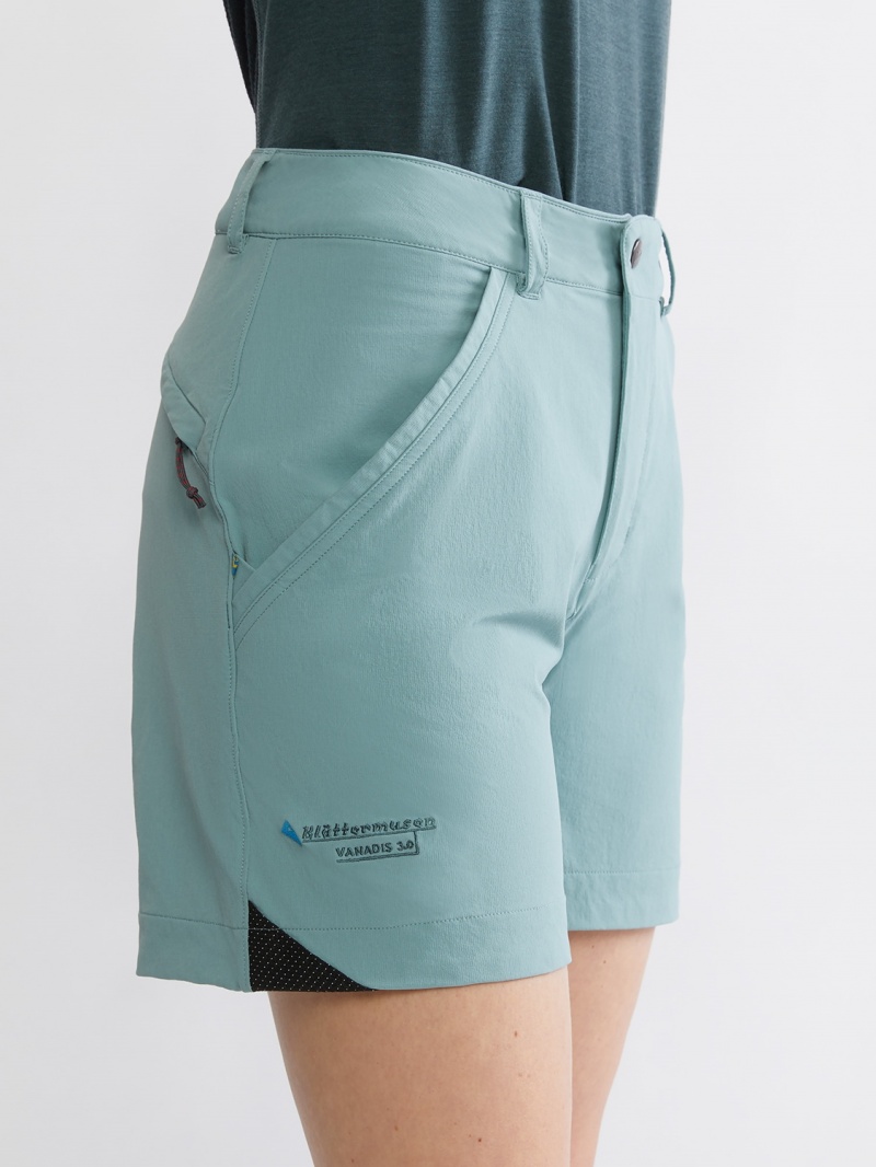 Women Klättermusen Vanadis 3.0 Shorts Beige | 18359PNWB