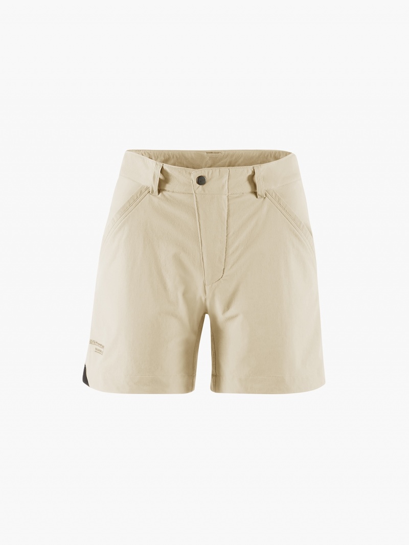 Women Klättermusen Vanadis 3.0 Shorts Beige | 18359PNWB