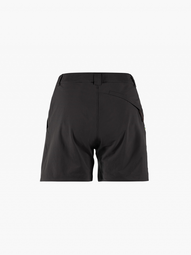 Women Klättermusen Vanadis 3.0 Shorts Black | 36278OZAC