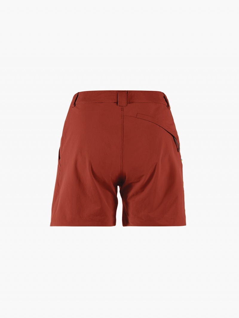 Women Klättermusen Vanadis 3.0 Shorts Red | 36817JPKB